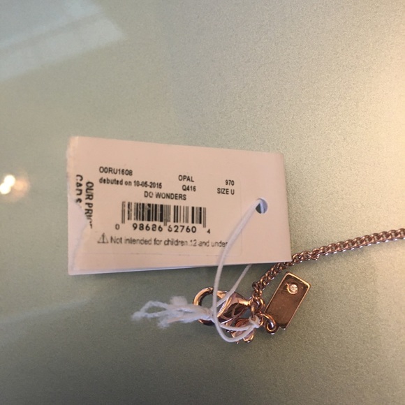 Do wonders Kate Spade New York, opal pave shining crystals, rose gold necklace. - Picture 9 of 11